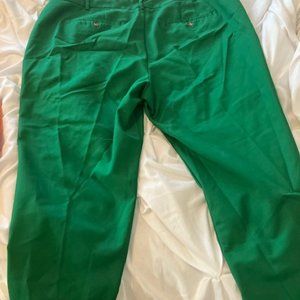 Green work pant